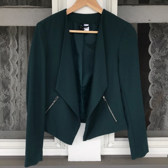 h&m divided blazer